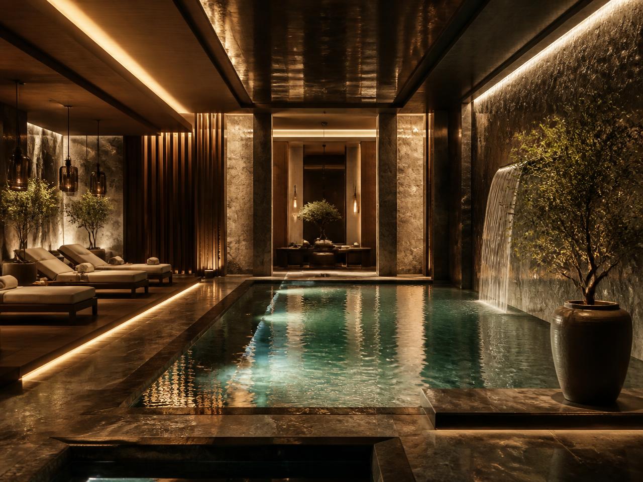 Conceptual wellness and spa visual for the $RESORT vision